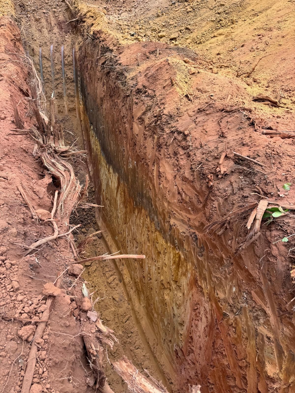 Cerrito XXI, Concepción — GPS boundary survey.